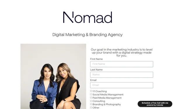 img of B2B Digital Marketing Agency - Nomad · Social Media Agency